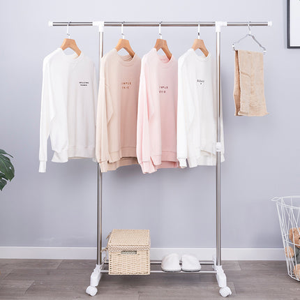 Floor-Standing Clothes Drying Rack Space Saving Durable for Home Balcony Use