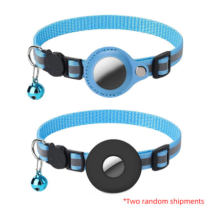 Adjustable Cat Collar Reflective Small Pet Cat Collar Strap For Apple Air Tag