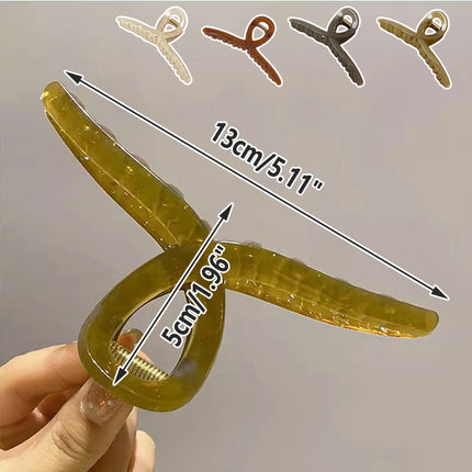 Korean Style Shark Clip Women Hair Clips Acetic Acid Hair Claw Hair Accessories