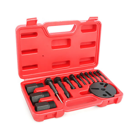 AC Compressor Clutch Removal Tool Kit 14pcs Auto Repair Puller Set