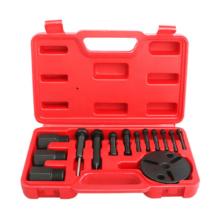 AC Compressor Clutch Removal Tool Kit 14pcs Auto Repair Puller Set