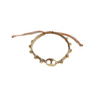 Adjustable Gold Pearl Bracelet Accessory Stylish Hand-Woven Pearls Wrist Chain - Aimall