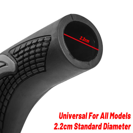 1 Pair Bicycle Handlebar Cover Silicone Mountain Bike Handle Gloves Anti Grips