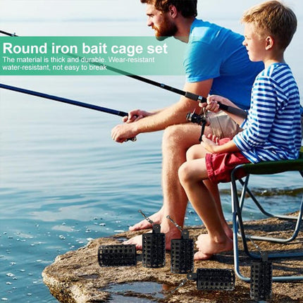 3pcs Bait Cage Attachment Tool Fishing Nesting Device for Outdoor Angling Use