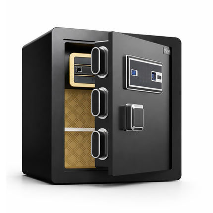 Home Safes Fingerprint Password Lock Home Office Cash Jewelry File Security Box