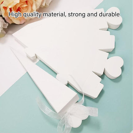 Cone Candy Boxes 50pcs Ice Cream Shape Gift Boxes Party Favour Treat Packaging