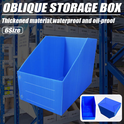 Plastic Storage Box Set 6Size Clear Hard Case Miter Tool Parts Display Organiser