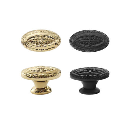 Wardrobe Handle Oval Vintage Style Drawer Pull Antique Furniture Door Handle