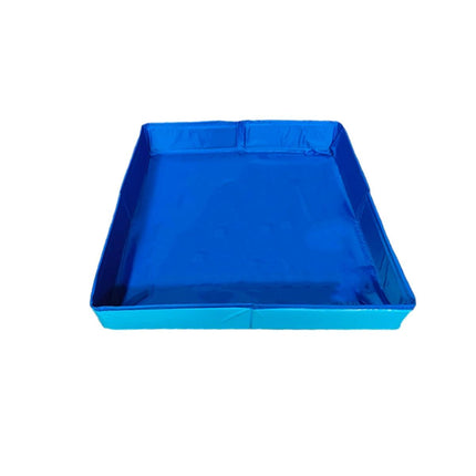Folding Square Sand Table Portable Play Tray for Indoor Outdoor Use with Beach Toys
