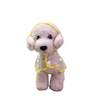 Puppy Waterproof Pet Dog Raincoat Jacket Clothes Vest Rain Outdoor Coat Hoodies Yellow - Aimall
