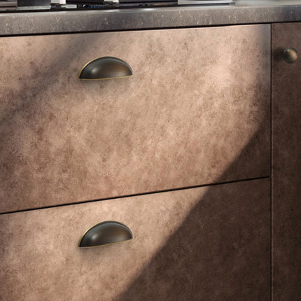 Shell Cabinet Door Handle Single Hole Light Luxury Drawer Closet Pull Furniture