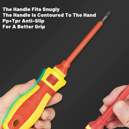 13PCS Insulated Screwdriver Set For Electrical Repair Home Workshop Tool Kit
