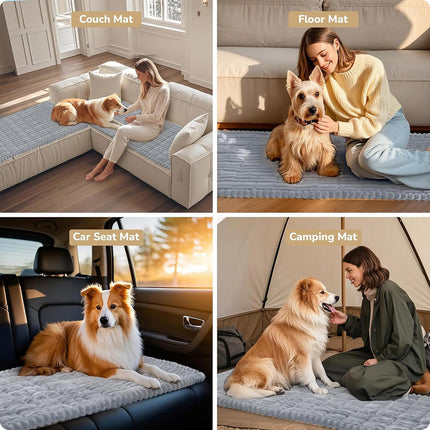 Car Backseat Pet Cushion Waterproof Anti Slip Scratch Resistant for Dogs Cats
