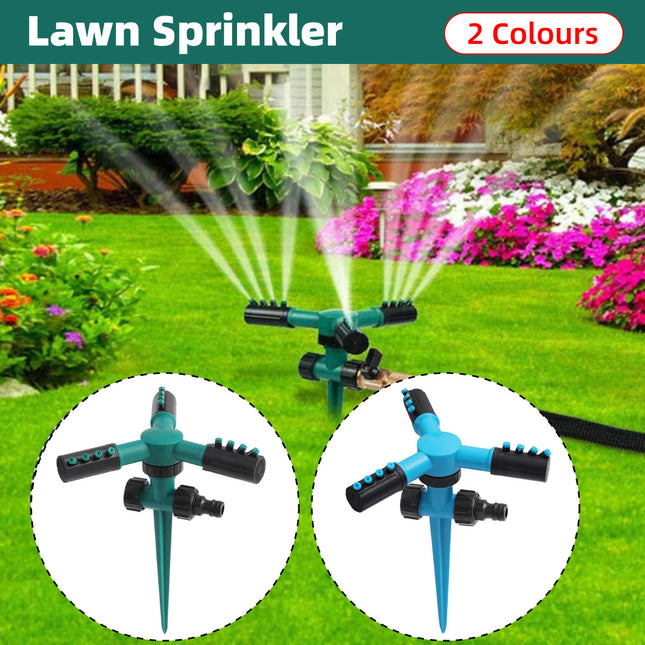 360° Rotating Lawn Sprinkler Automatic Garden Water Sprinklers Lawn Irrigatlo