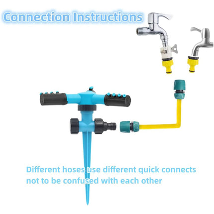 360° Rotating Lawn Sprinkler Automatic Garden Water Sprinklers Lawn Irrigatlo