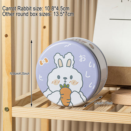 10PCS Cookie Tin Box Metal Biscuit Gift Box Candy Packaging Dragon Year Baking