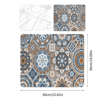 Washing Machine Water Absorbent Mat Quick Dry Dust Proof for Laundry Room Use