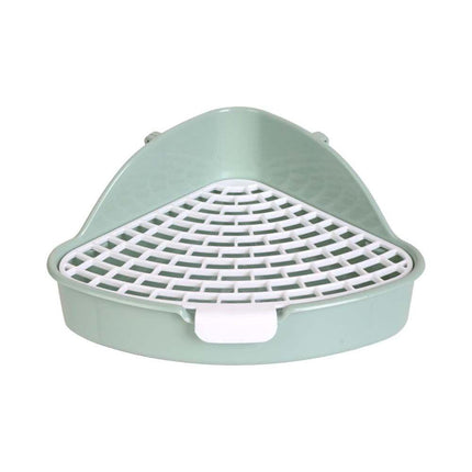 Rabbit Litter Box And Small Animals Pet Toilet Pee Pad Supplies Potty Rabbit - Aimall