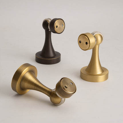 8 Colours Wall Mounted Door Stopper with Suction Catch Anti-Collision Design