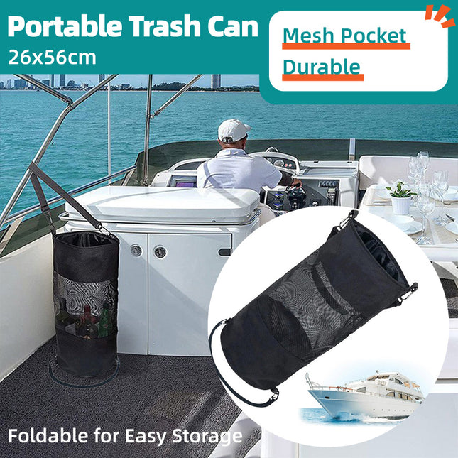 Outdoor Yacht Storage Net Bag Cruise Yacht Garbage Bags Miscellaneous Storage