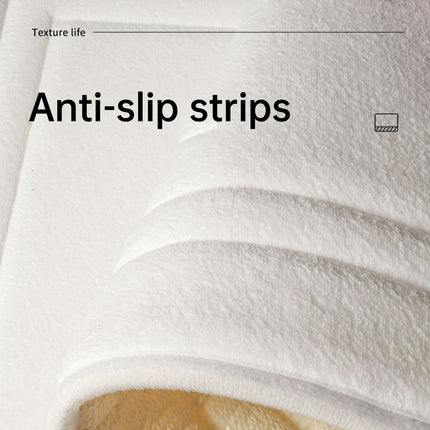 40×60cm and 50×80cm Bathroom Floor Mat with Quick Dry Non-Slip Backing