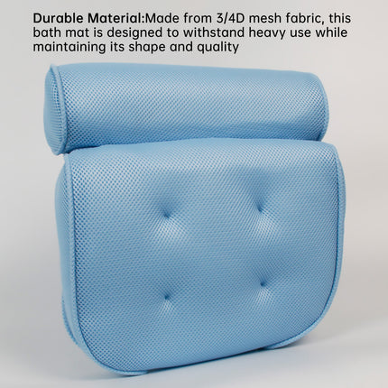 Bathtub Pillow Non-Slip for Bath Tub Spa Shower Comfortable Water Resistant
