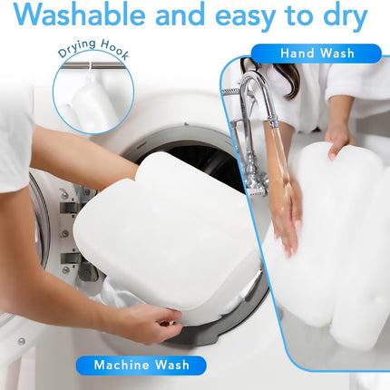 Bathtub Pillow Non-Slip for Bath Tub Spa Shower Comfortable Water Resistant