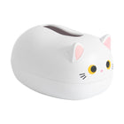Cartoon Cute Kitten Tissue Box Drawer Box with Toothpick Holder Organizer