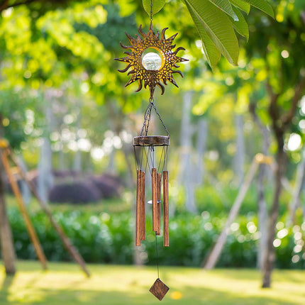 Solar Wind Chime Light Outdoor Waterproof Garden Decoration Courtyard Lamp