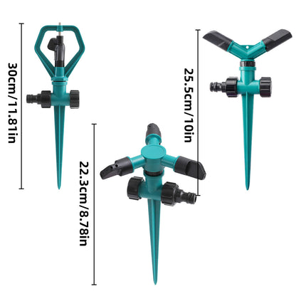 360° Rotation Auto Irrigation System Garden Lawn Sprinkler Patio Save Water Use