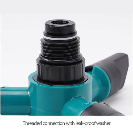 360° Rotation Auto Irrigation System Garden Lawn Sprinkler Patio Save Water Use