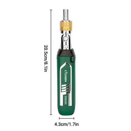 Multi Angle Ratchet Screwdriver Set 14 in 1 Folding Bit Tool DIY Repair Kit