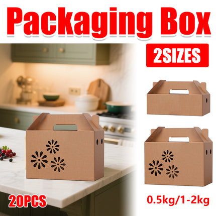 Kraft Paper Packaging Gift Box Premium Quality For Birthday Wedding Durable