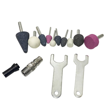1/4 Inch Air Die Grinder Kit Pneumatic Rotary Tool Set for Metal Wood Auto Repair