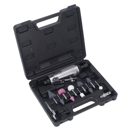 1/4 Inch Air Die Grinder Kit Pneumatic Rotary Tool Set for Metal Wood Auto Repair