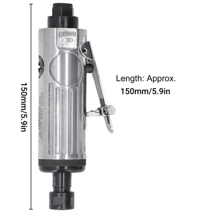 1/4 Inch Air Die Grinder Kit Pneumatic Rotary Tool Set for Metal Wood Auto Repair
