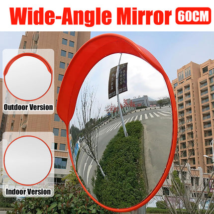 Road Traffic Safety Wide-Angle Mirror 60cm Dome Security Round Mirror Durable