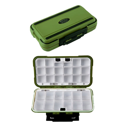 Fishing Tackle Box Storage Box Compartments Waterproof Portable for Lures Hooks