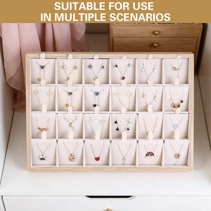 Jewellery Necklace Display Stand Organizer for Earrings Rings Bracelets Showcase