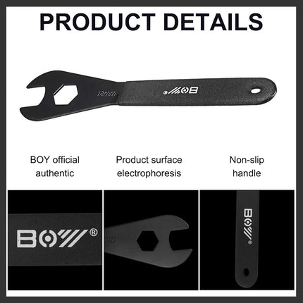 7PCS Bicycle Cone Wrench Tool Set Hub Adjustment Spanner Cycling Maintenance AU