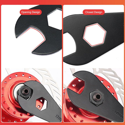 7PCS Bicycle Cone Wrench Tool Set Hub Adjustment Spanner Cycling Maintenance AU