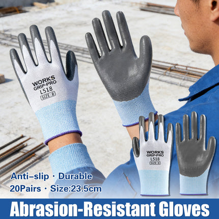 N518 Work Gloves Touch Screen Non Slip Wear Resistant Safety Labor Protection