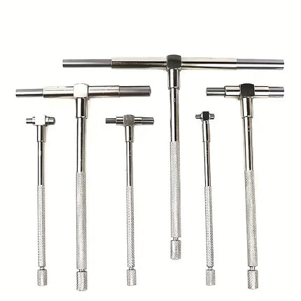 Telescoping Bore Gauge Set 6Pcs 8-150mm Internal Measuring Tool Kit Steel
