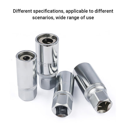4PCS Socket Extractor Set 1/2 Inch Bolt Remover Damaged Stud Removal Tool