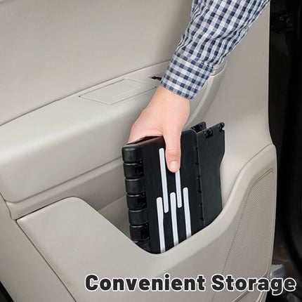 Portable Anti Slip Folding Step Stool Half Step Ladder for Elderly Seniors Use