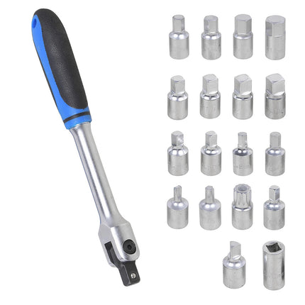 20PCS Oil Drain Sump Plug Key Set 3/8 Drive High Quality Durable Tool Set