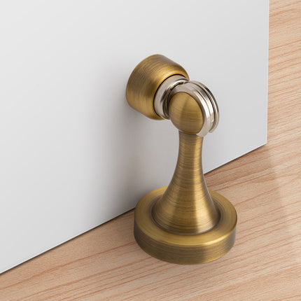 8 Colours Wall Mounted Door Stopper with Suction Catch Anti-Collision Design