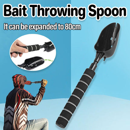 Portable Fishing Casting Ear Spoon Mini Nesting Spoon for Outdoor Fishing Gear
