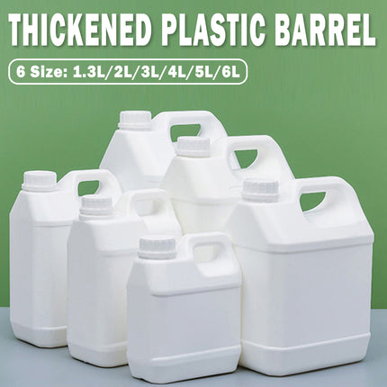 Plastic Square Bucket Storage Container Flat Square Pots 6 Sizes for Home Garden