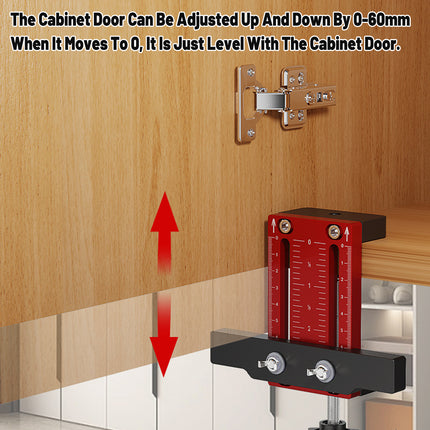 Cabinet Door Installation Locator Handle Mounting Precision Measuring Tool